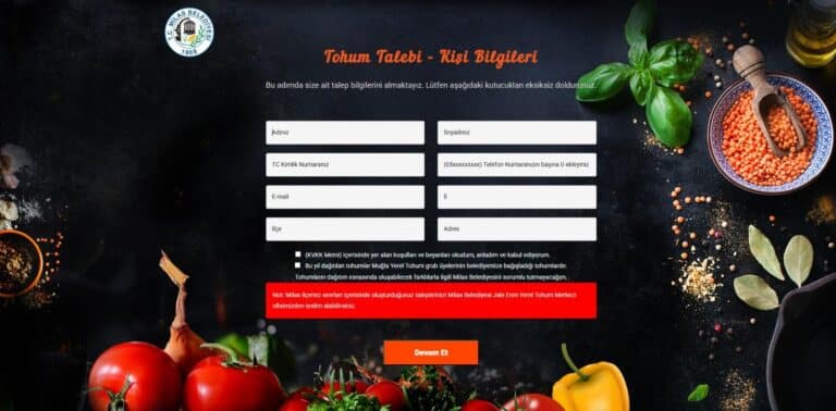 Milas Belediyesi Talepte Bulunan Vatandaslara Yerel Tohum Gonderiyor