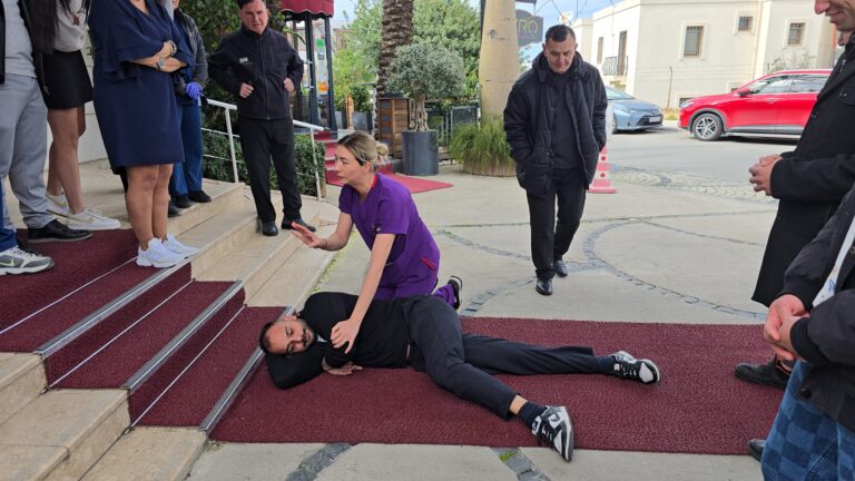 Bodrium Hotelde Afet ve Acil Durum Tatbikati 1