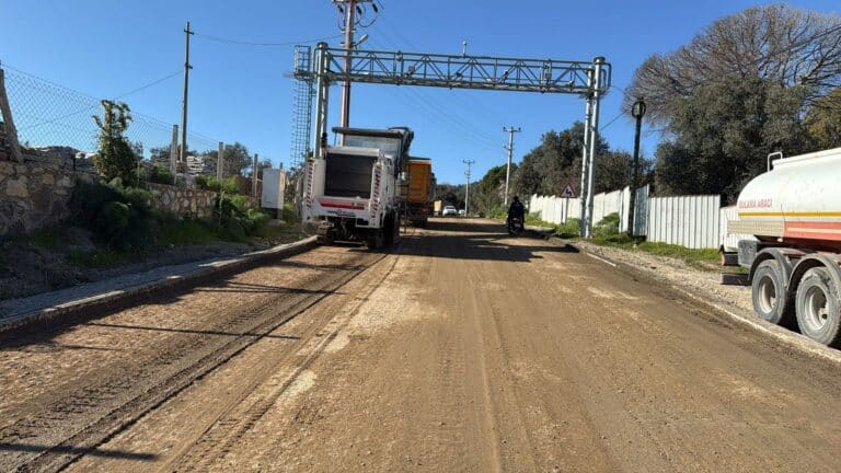 Buyuksehirden Bodruma 28 Milyonluk Yol Yatirimi 1