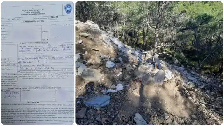 Kacak Hafriyat Dokumune 70 Bin Lira Ceza 2