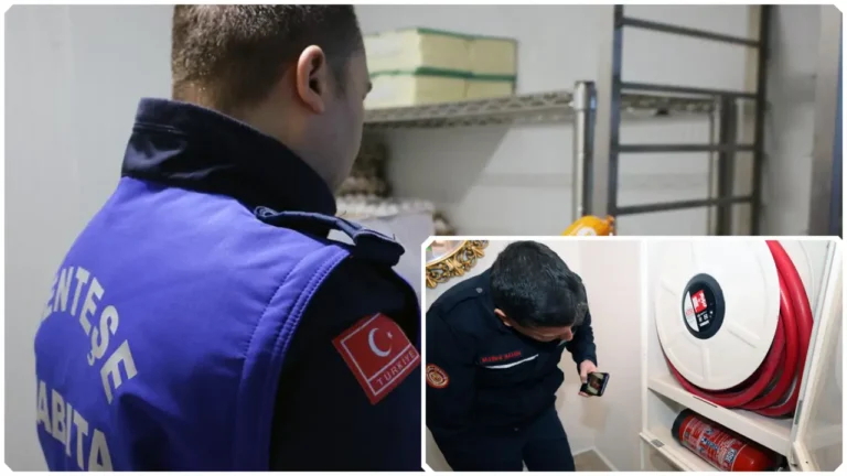 Mentesede Yangin ve Gida Denetimleri Devam Ediyor
