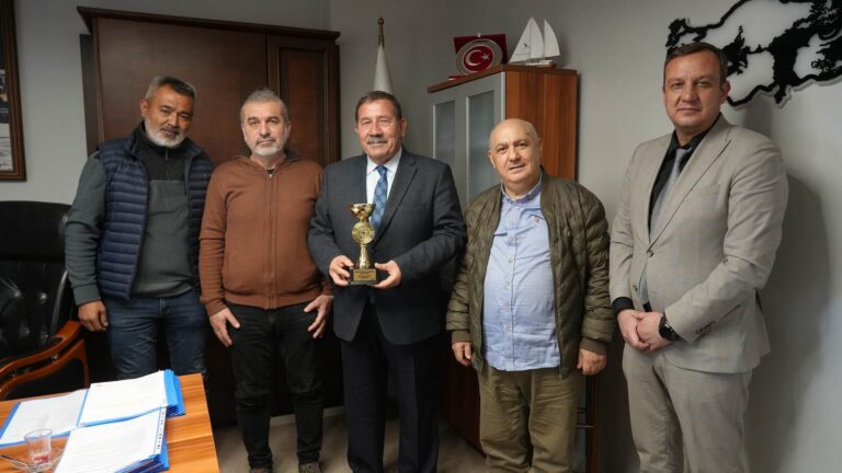 Milas Belediyespor Bric Takimi Ucunculuk Kupasi Ile Birlikte Baskan Topuzu Ziyaret Etti