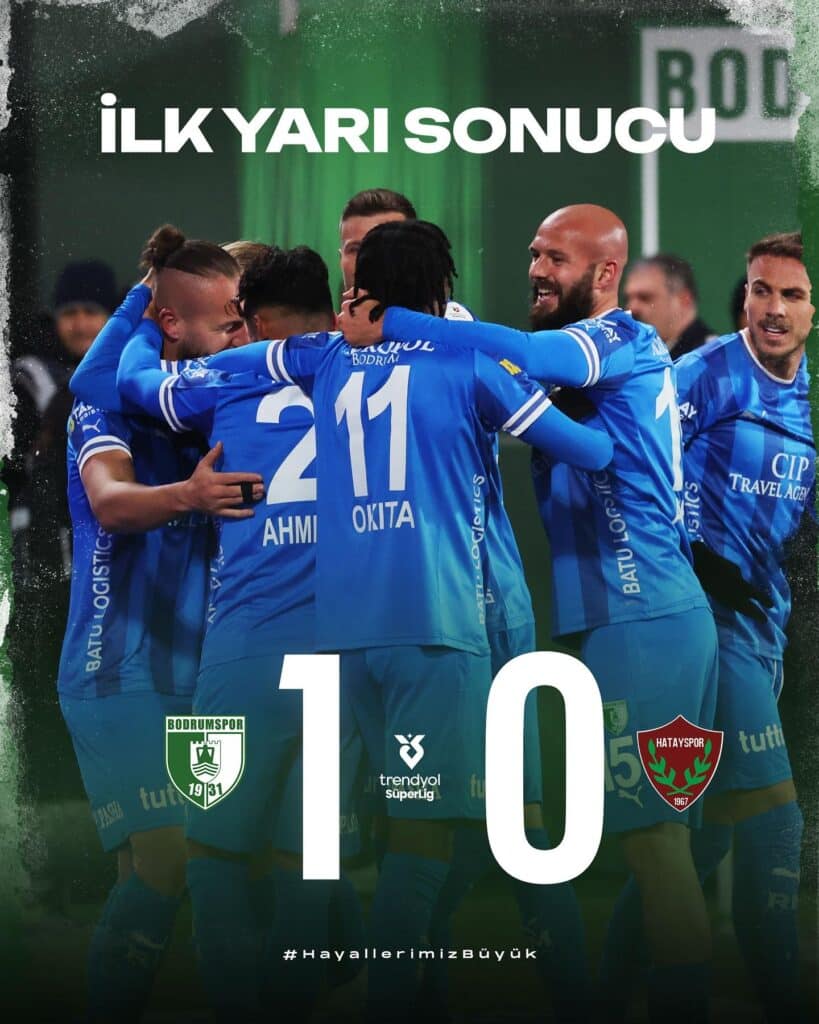 Sipay Bodrum FK Hatayspor Karsisinda Tek Golle Galip Geldi 3