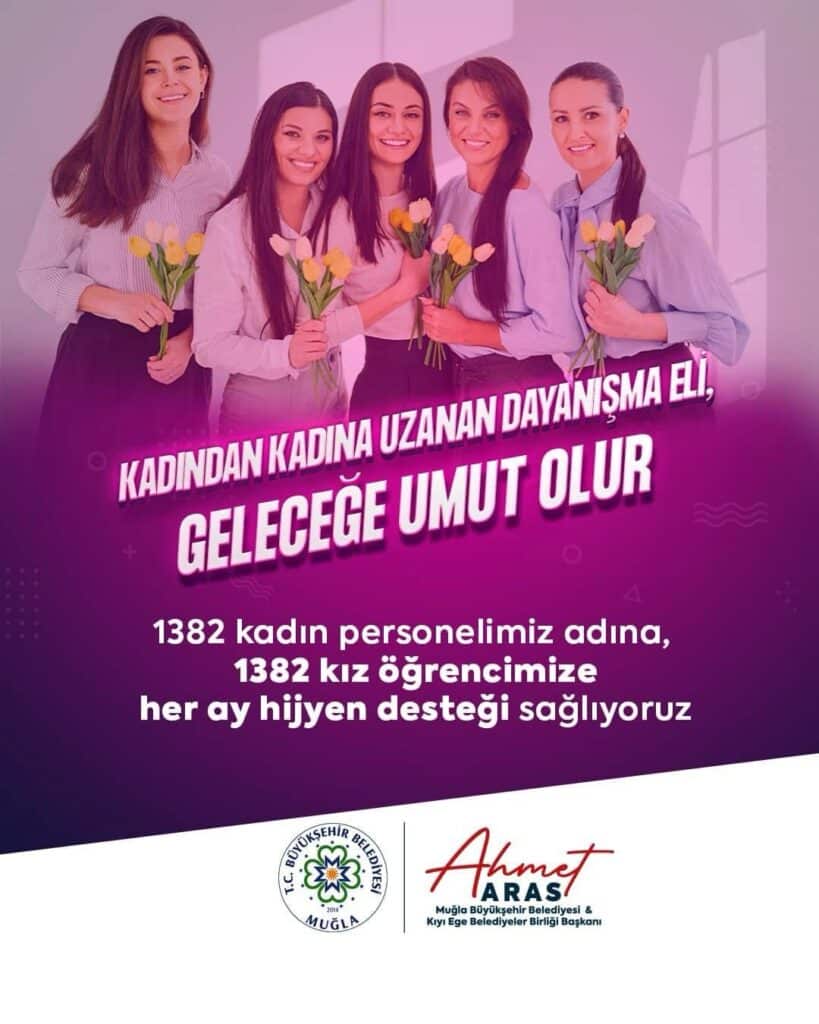 Buyuksehirden Bir Ilk Daha Kiz Ogrencilere Hijyen Destegi 1