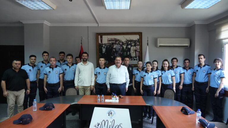 Milas Belediyesinde Yeni Zabita Memurlari Goreve Basladi