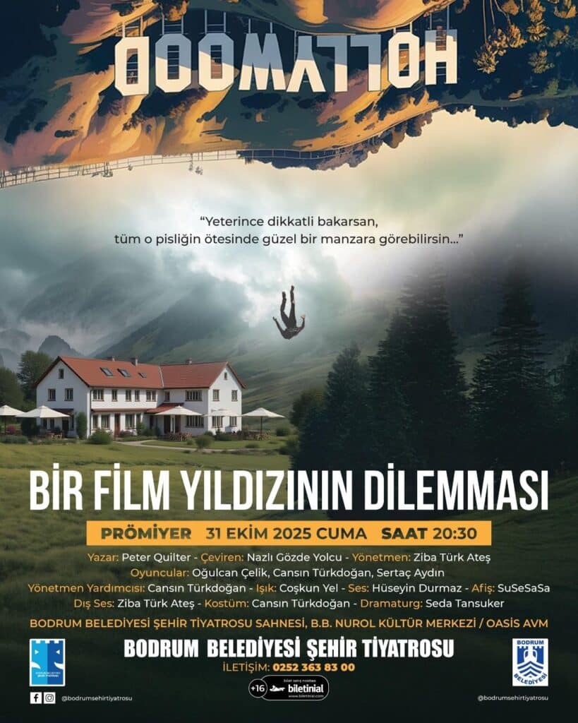 Bodrum Belediyesi Sehir Tiyatrosundan Yeni Komedi Bir Film Yildizinin Dilemmasi 1